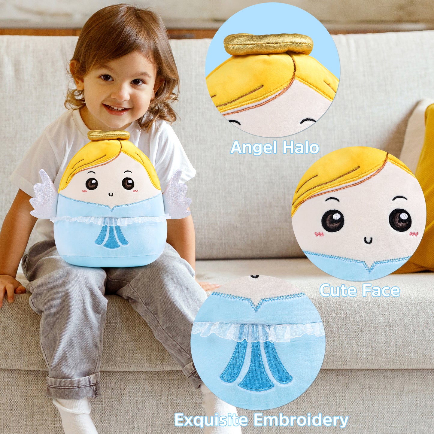 Angel Baptism Stuffed Animals