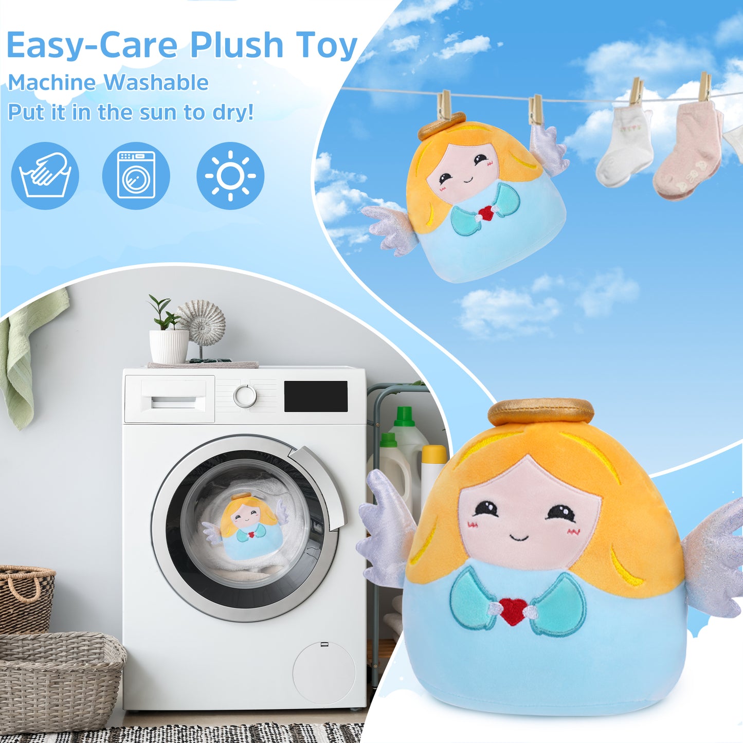 Angel Baptism Plush Toy