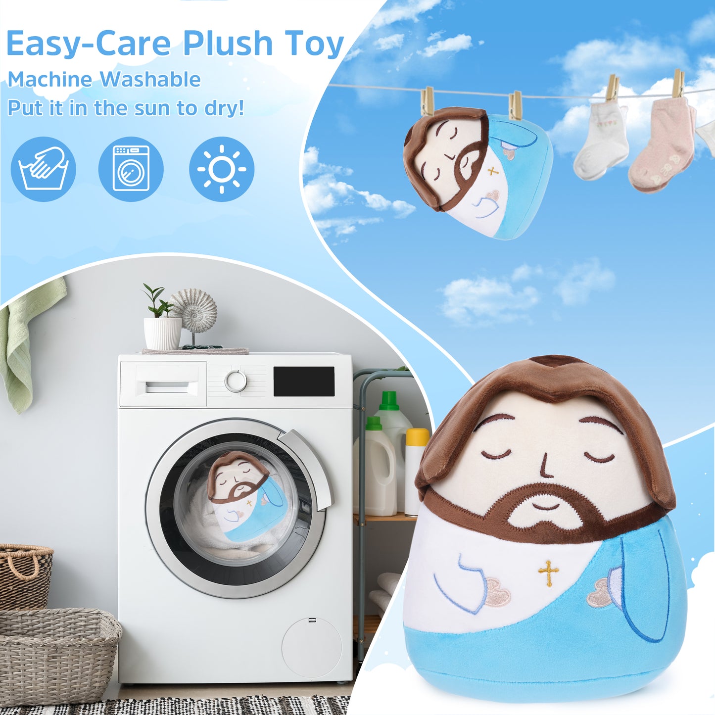 Jesus Plush Stuffed Doll