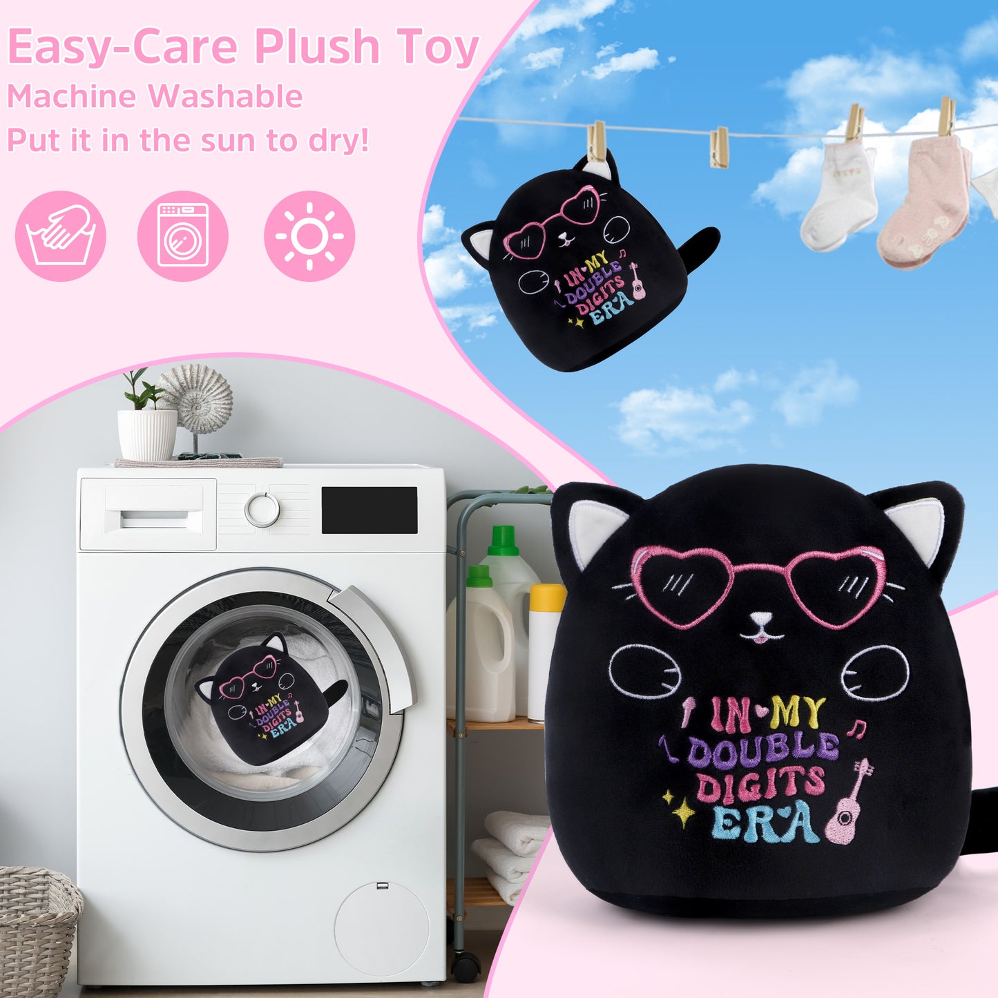 Cat 10th Birthday Stuffed Animals