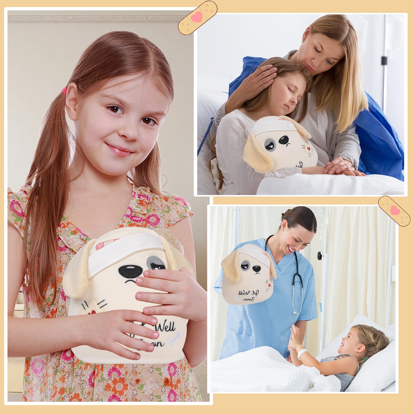 Get Well Soon Dog Plush