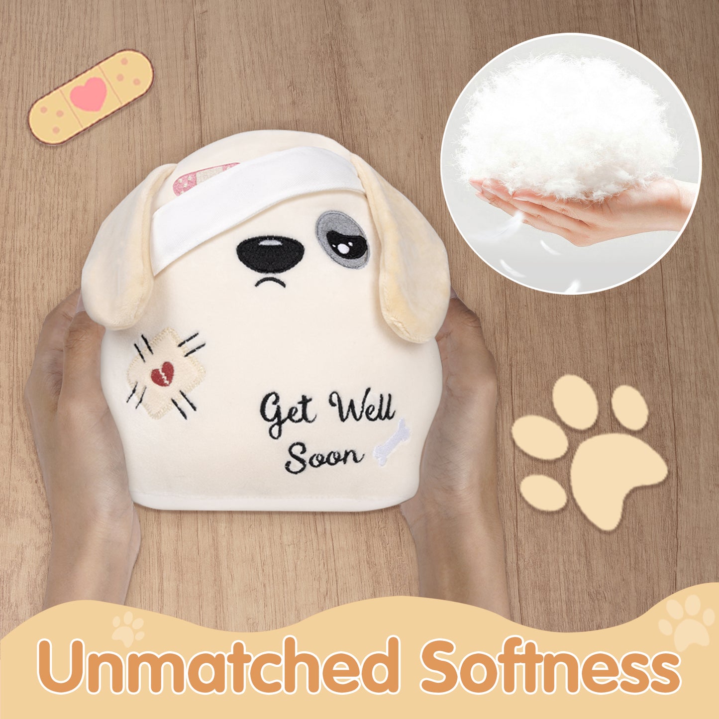 Get Well Soon Dog Plush