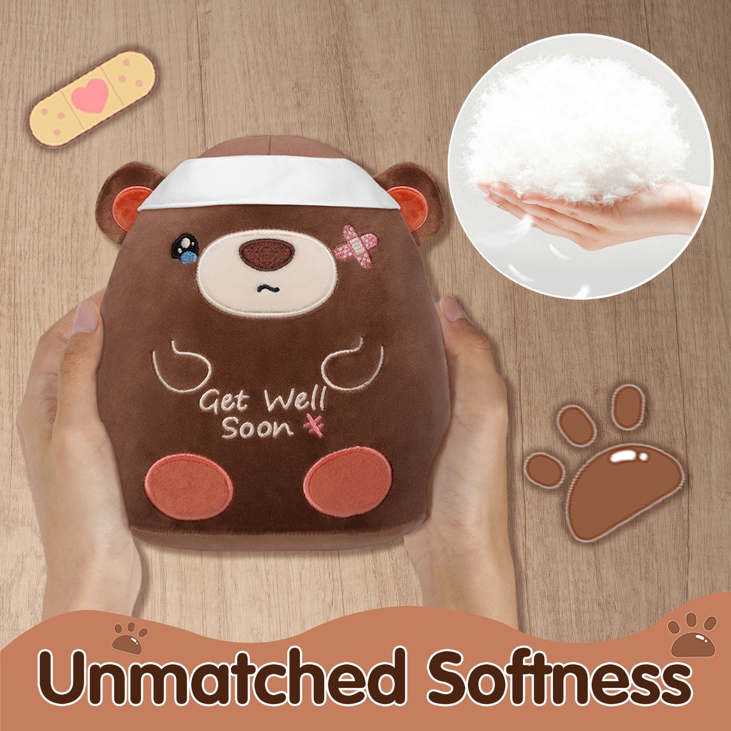 Get Well Soon Bear Plush