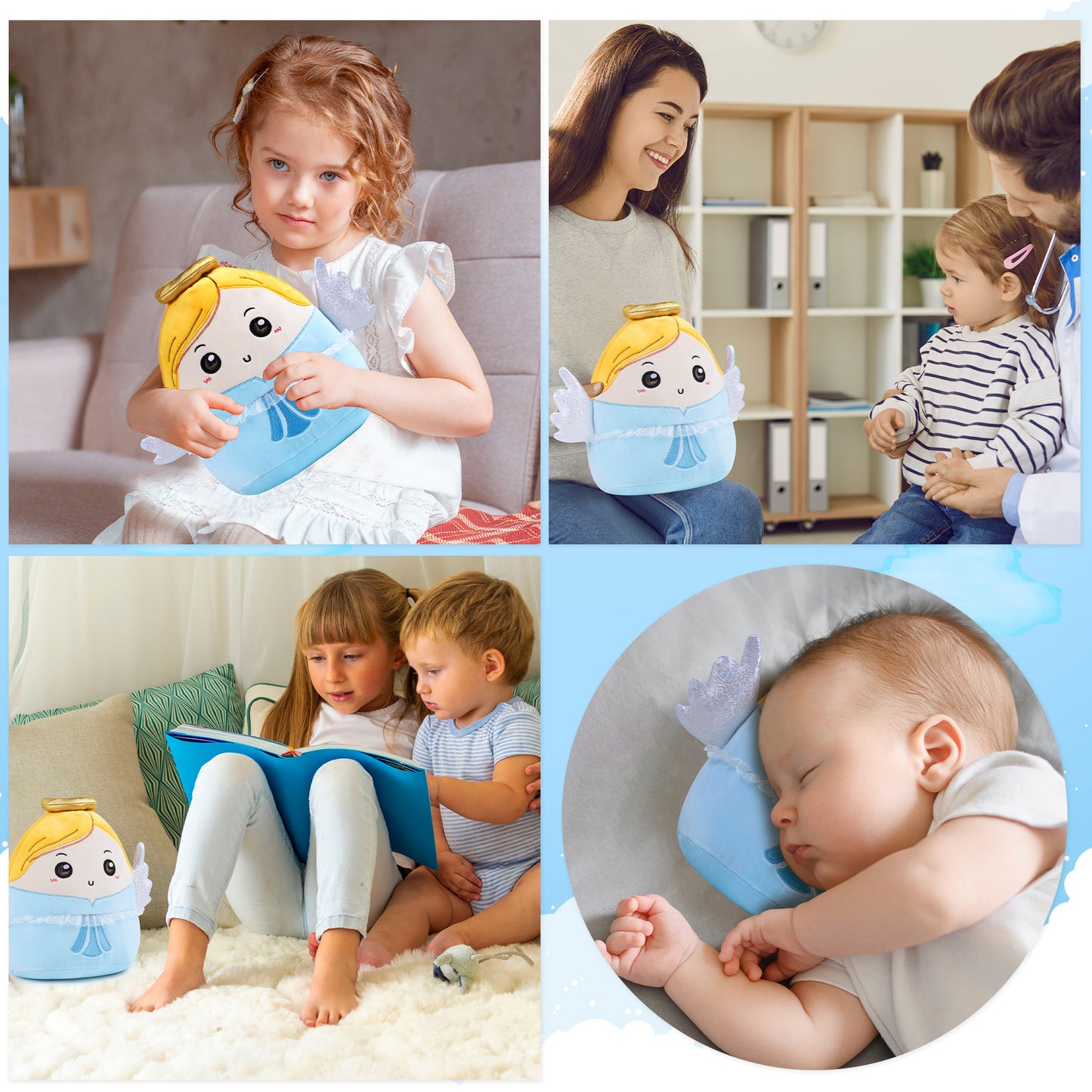 Angel Baptism Stuffed Animals