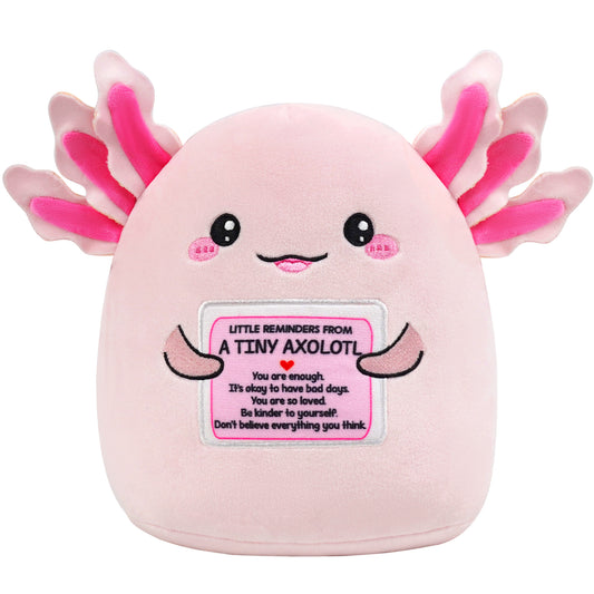 Positive Axolotl Plush Toy