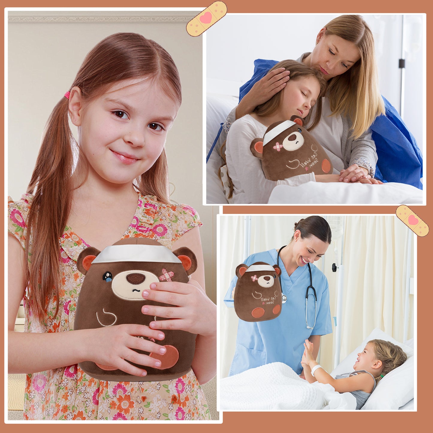 Get Well Soon Bear Plush